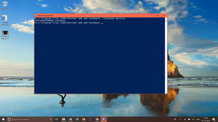 Вывод fastboot devices с серийным номером