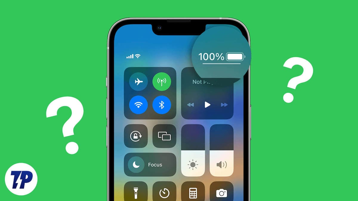 Как убрать линию под батареей на iPhone