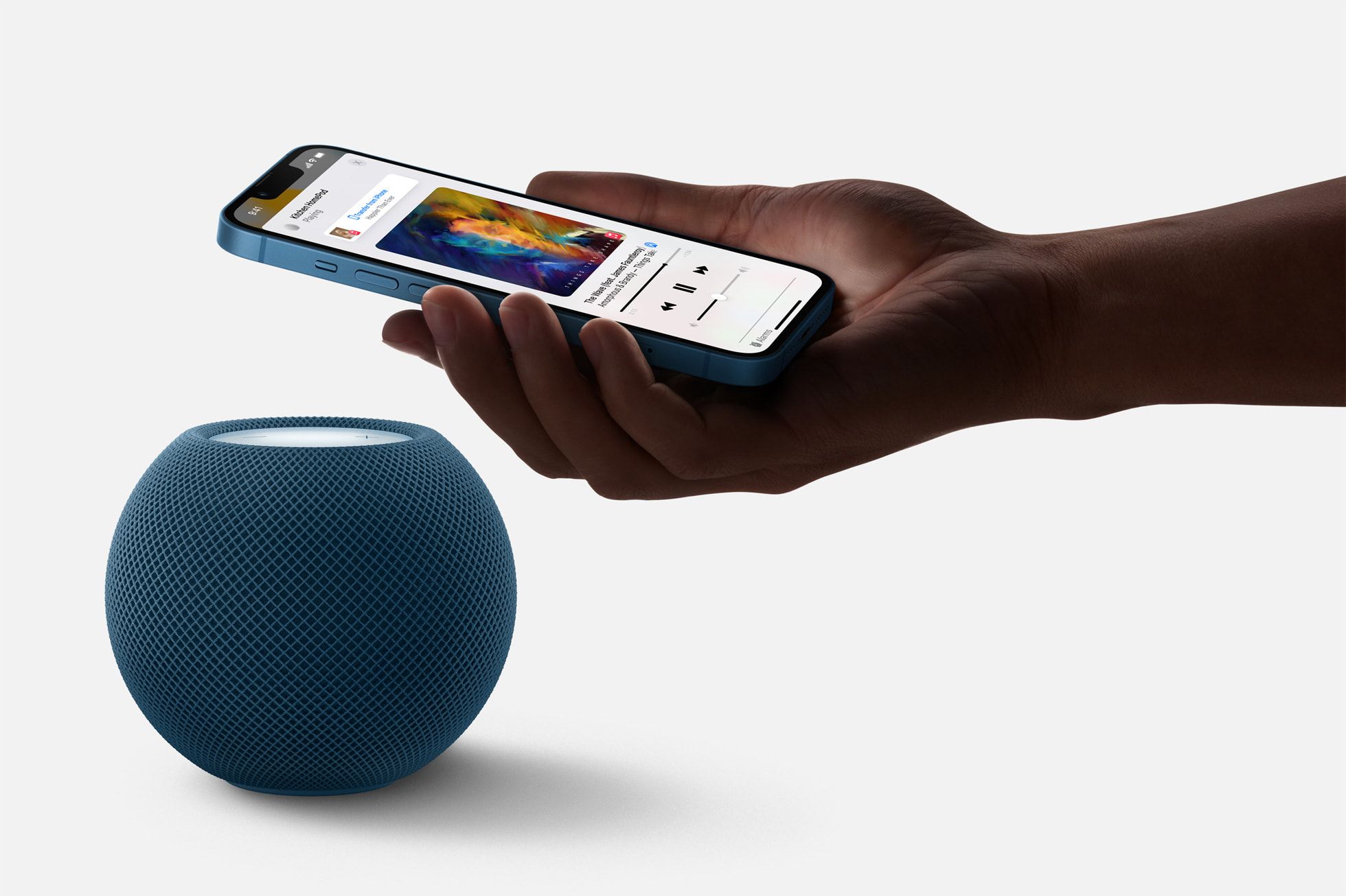 handoff на HomePod mini