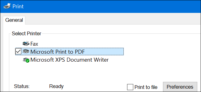 Иконки печати и PDF в Windows