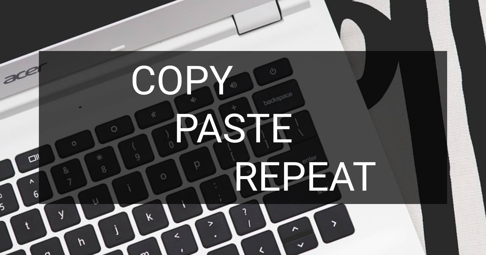 Иллюстрация: операция копирования и вставки