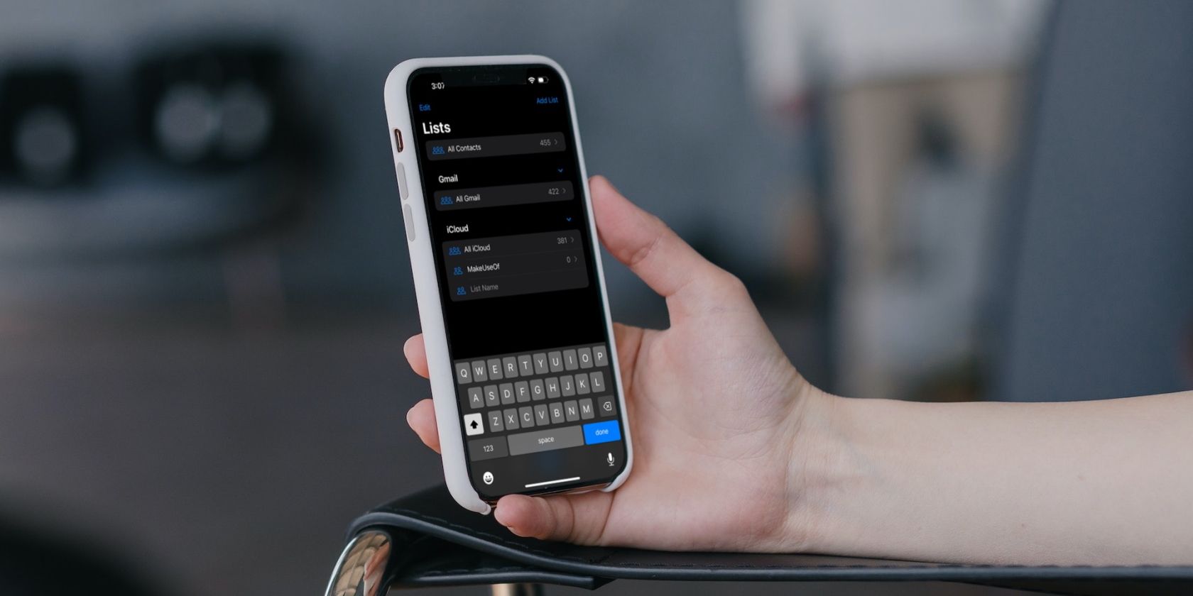 Списки контактов на iPhone — быстро и просто