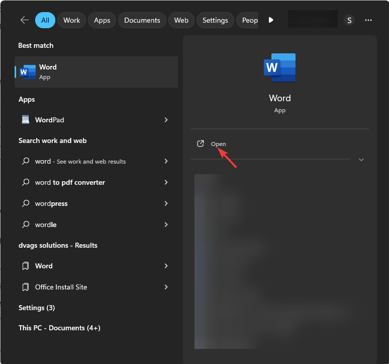 Открытие JSON в Microsoft Word