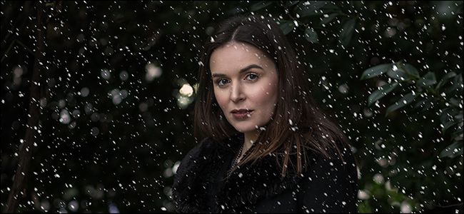 Добавить падающий снег в Photoshop