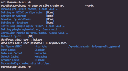 Создание сайта с кешем Nginx