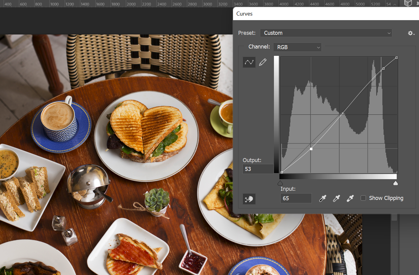 Небольшая корректировка кривой для всех каналов.