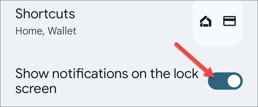 Скрытие или показ уведомлений
