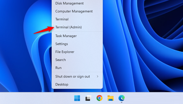 Запустите Терминал от имени администратора.