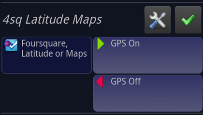 Экран настроек автозапуска GPS при запуске приложений в Tasker