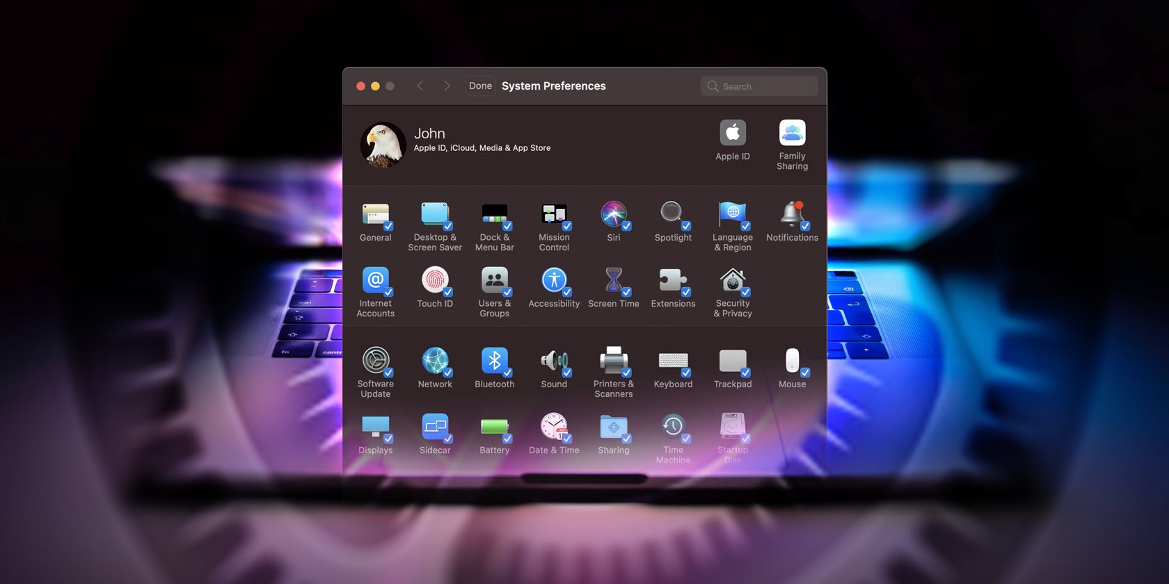 Скрыть и удалить панели настроек в macOS