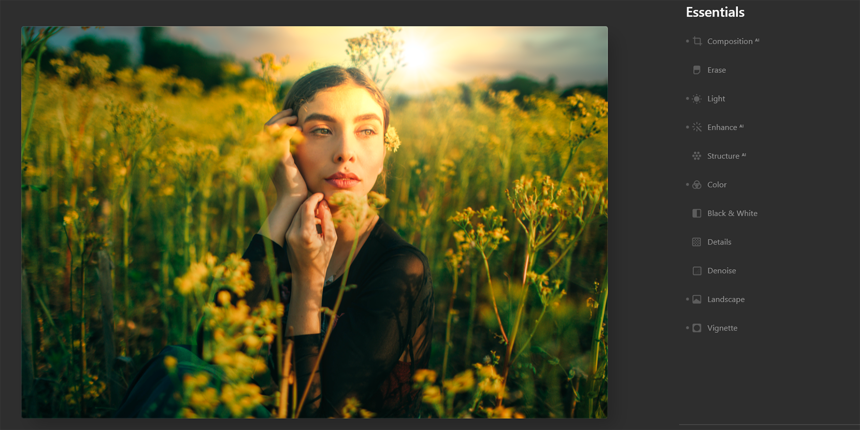 Редактирование фото со смартфона в Luminar AI