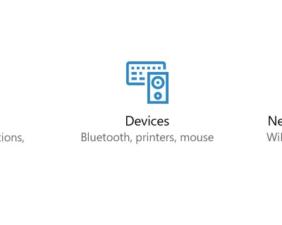 Настройки устройств в Windows