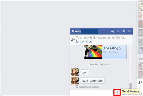 Анимация запуска окна перевода в Messenger