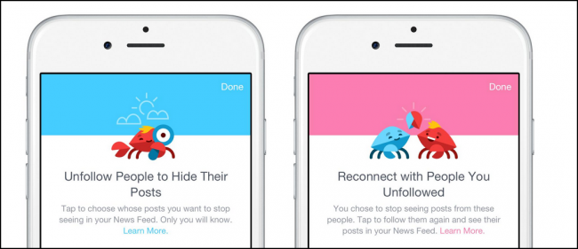 Настройка приоритетов ленты Facebook на iOS