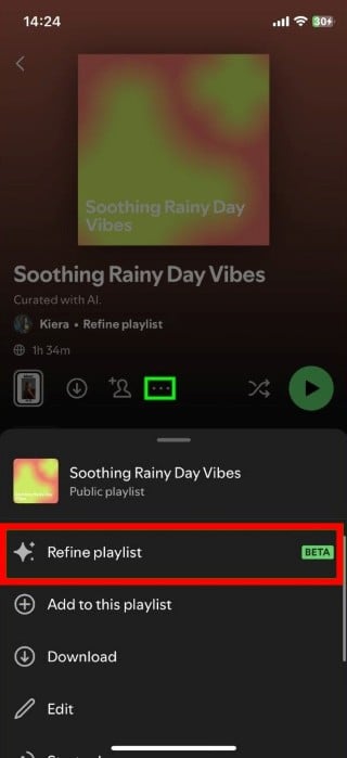 уточнить плейлист
