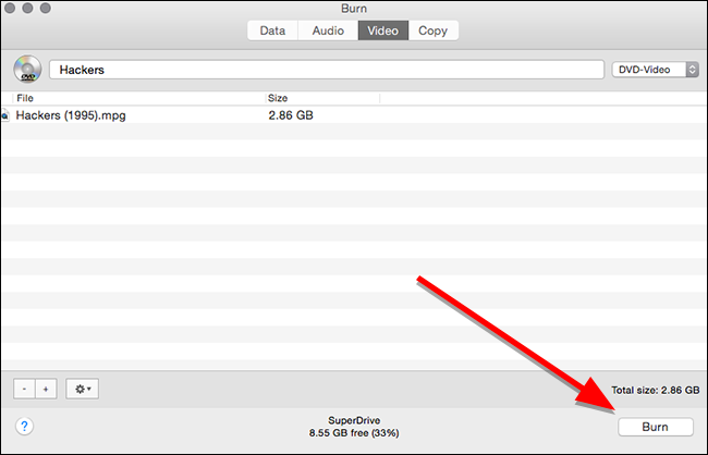 After the video is converted, click 