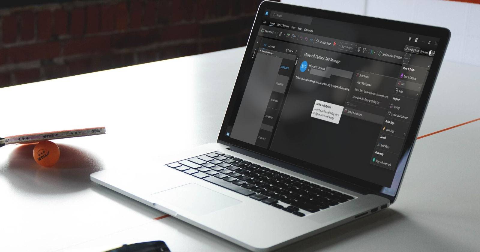 Как добавить адрес в белый список Outlook