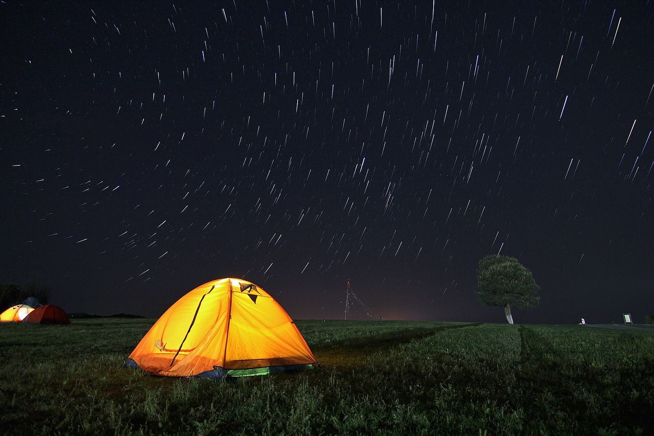 Tent Star Trail