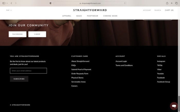 Инструкция: прокрутите страницу до низа перед съёмкой