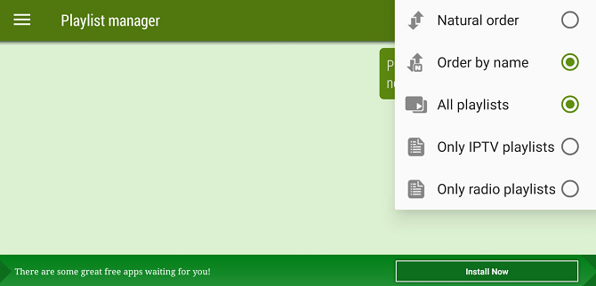 Интерфейс Lazy IPTV с настраиваемыми плитками и ярлыками