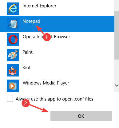Открытие XML-файла в Блокноте