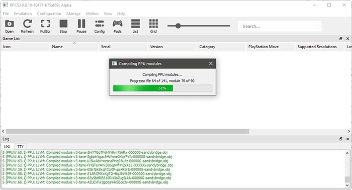 Ps3 On The Pc With Rpcs3 Compiling Ppu Modules