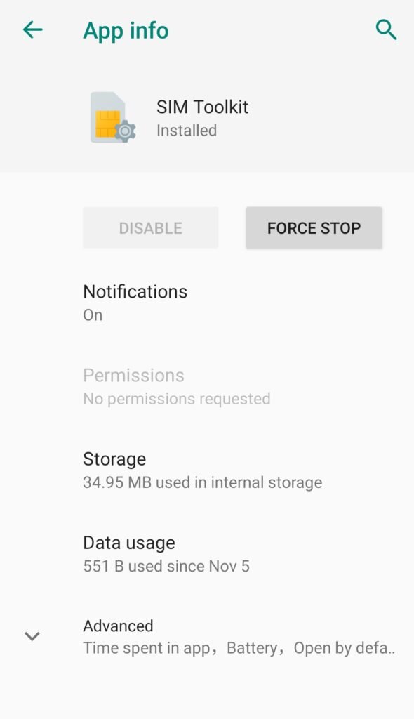 error in android 10