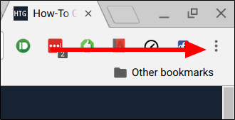 Кнопка показать дополнительные настройки в Chrome