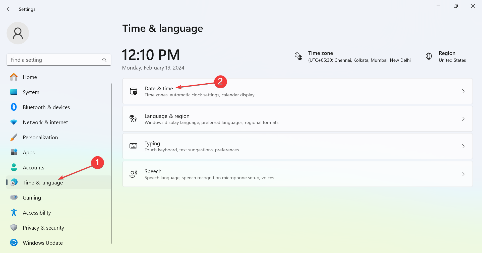 время и язык