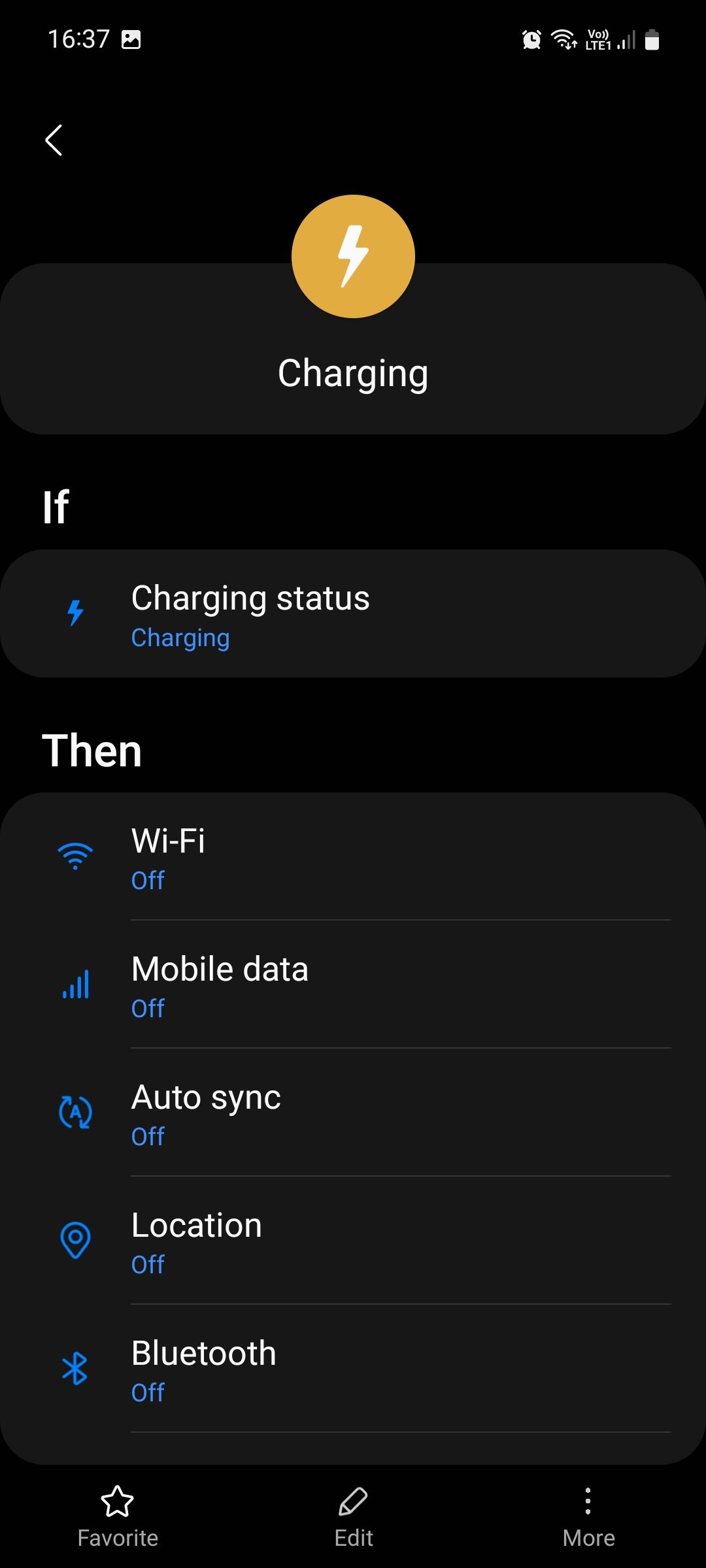 Bixby Routine for faster charging