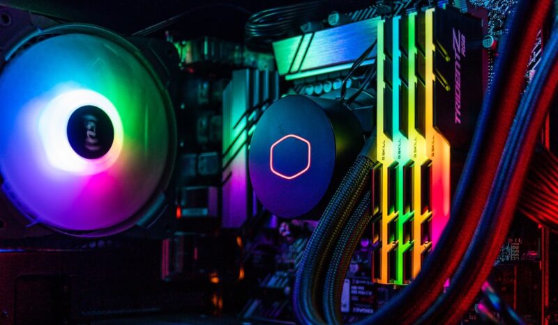 Internal PC specs view.