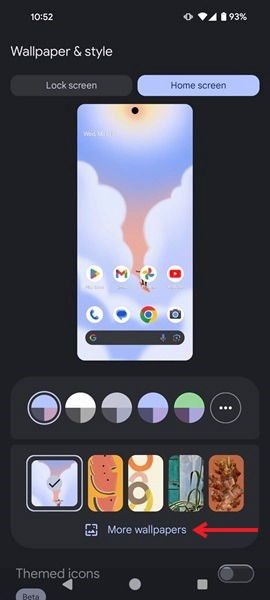 Выбор Ещё обои на Android