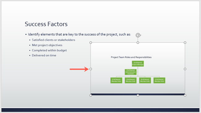 Section Zoom на слайде