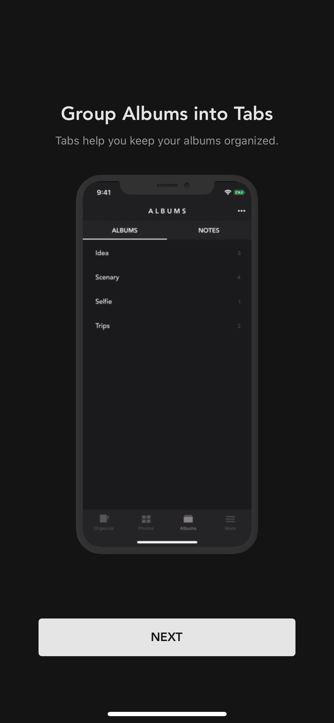 Вкладки Slidebox