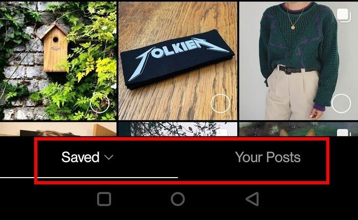 Create Guide Instagram Posts Select