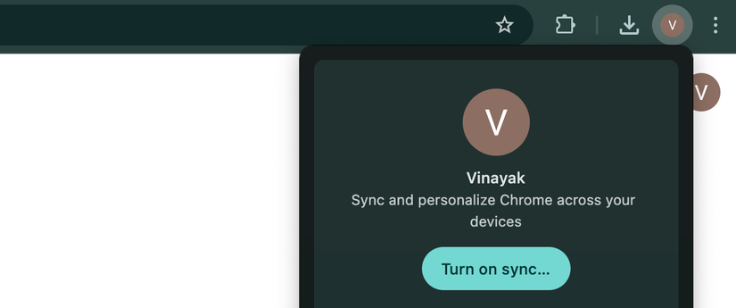 Enabling auto sync on Chrome