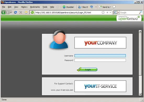 Установка Openbravo ERP — пошагово