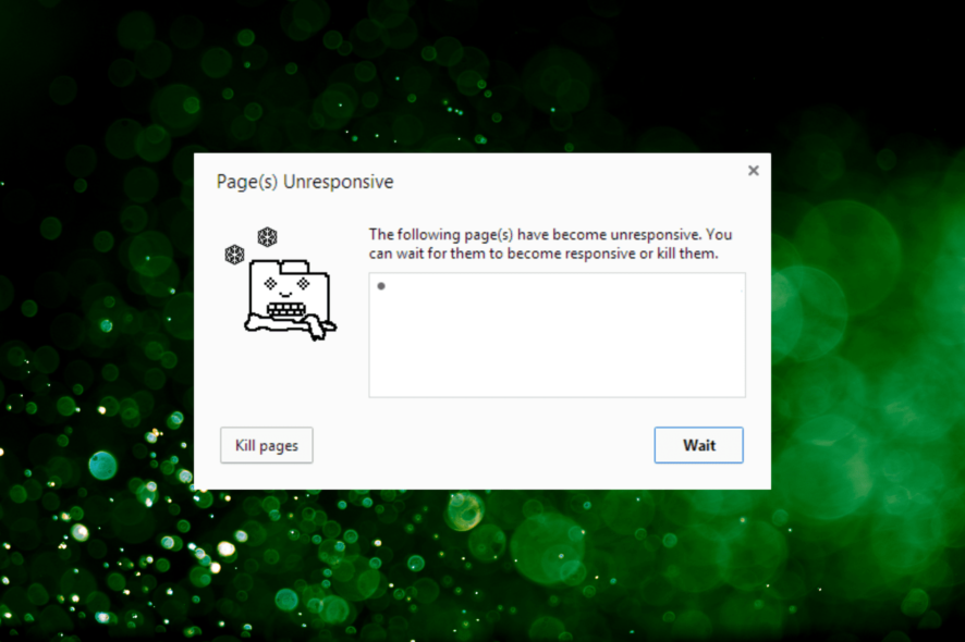 Исправить «Страница не отвечает» в Chrome на Windows 10
