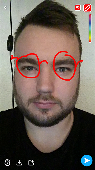 Интерфейс рисования на Snap