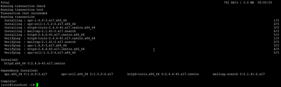 Установка LAMP на CentOS 7 — Apache, PHP, MariaDB