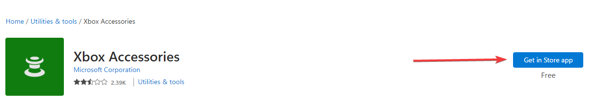 Кнопка Получить в магазине