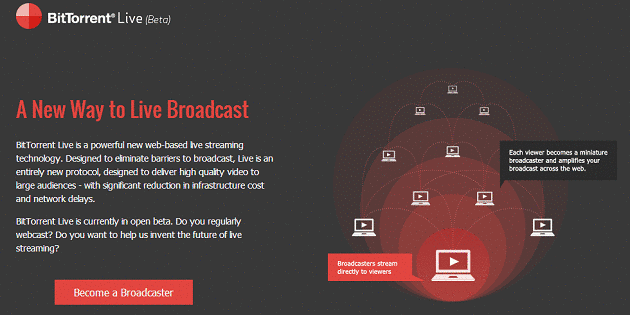 BitTorrent Live: запуск собственного интернет‑ТВ