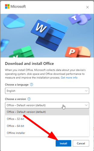 Запуск офлайн установщика от имени администратора