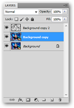 Финальный мультяшный эффект с плоскими цветами и контурной штриховкой