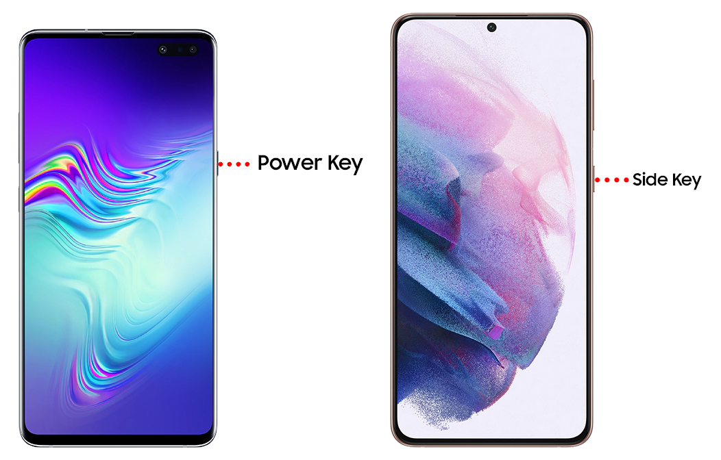 Боковая кнопка питания — нажмите нужное число раз