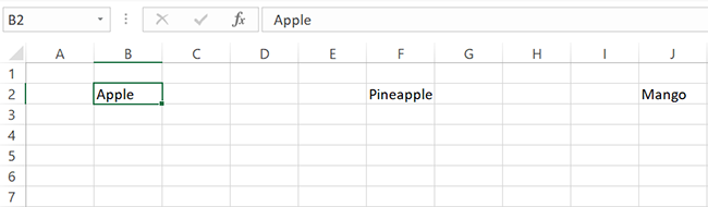 Все изображения удалены с листа Excel.