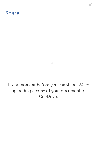 Уведомление о загрузке в OneDrive