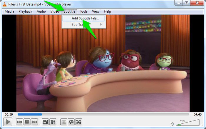 Субтитры в VLC: добавить и синхронизировать