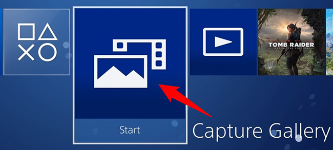 Запустите Capture Gallery