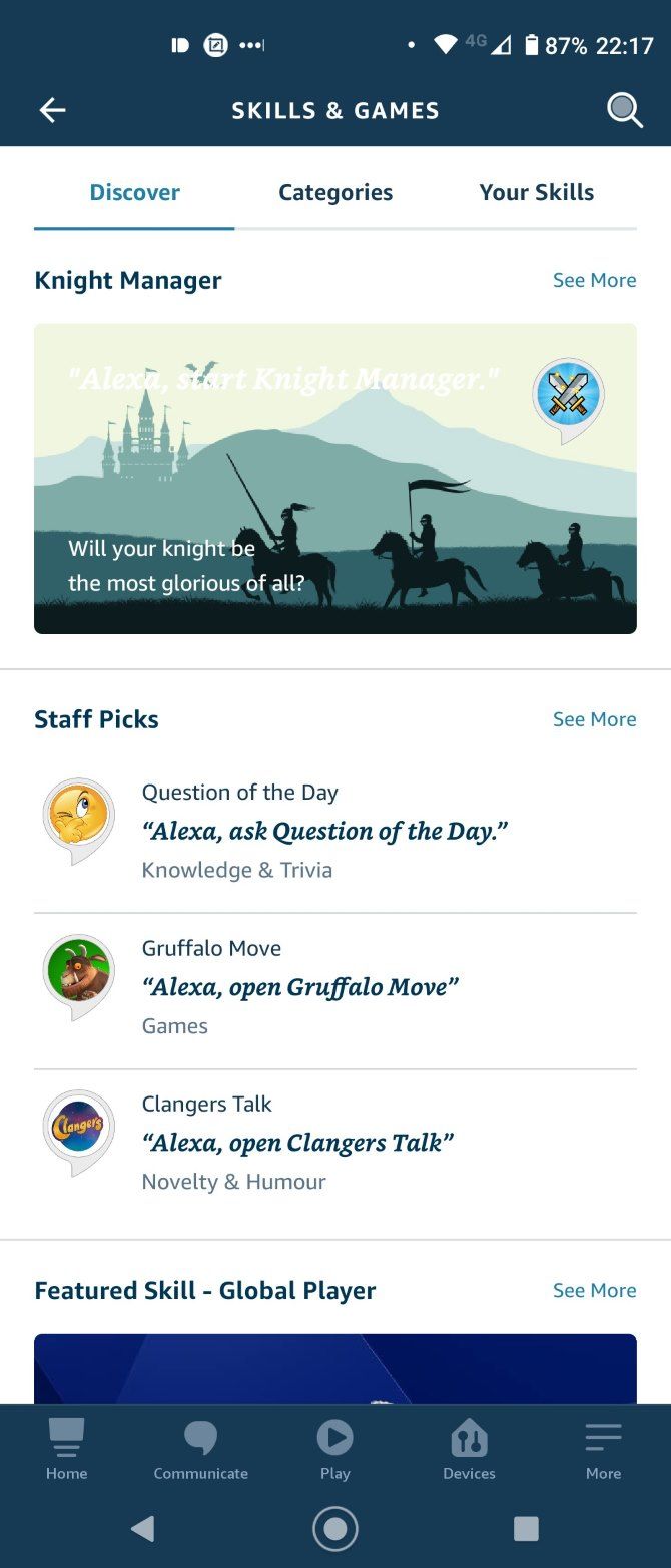 Магазин навыков Alexa